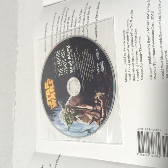 Star Wars Read-Along Book Set of 3 w/CD - New - Picture 4 of 6